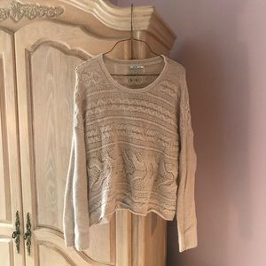 UO cream sweater